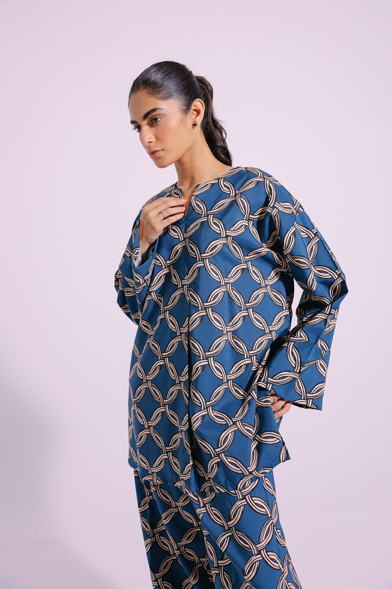 PRINTED SUIT (E0124/106/627)