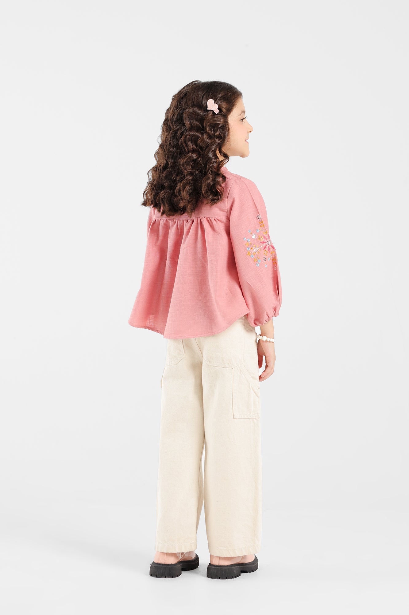 EMBROIDERED TOP (E0785/401/313)