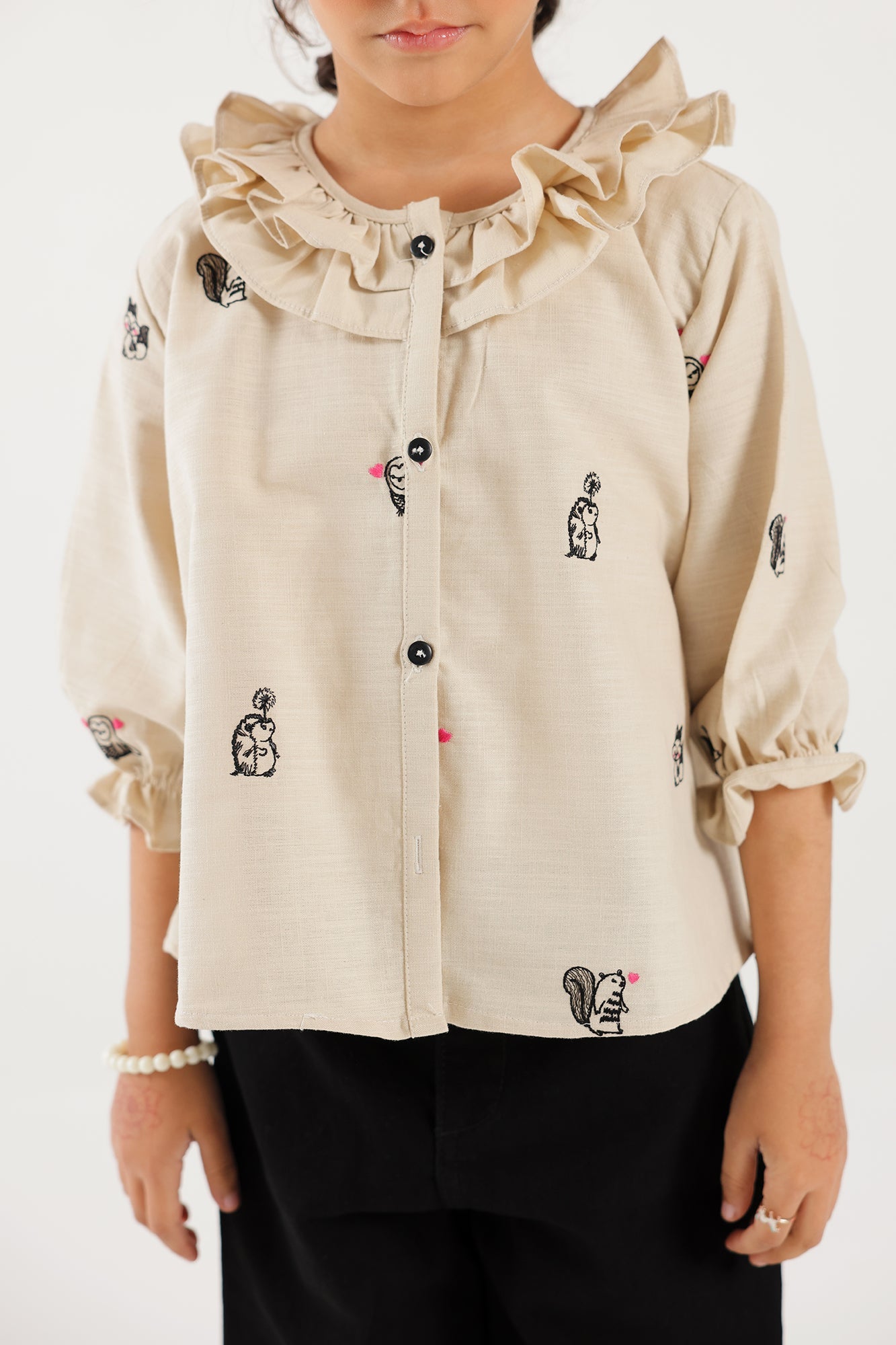 EMBROIDERED TOP (E0787/301/004)