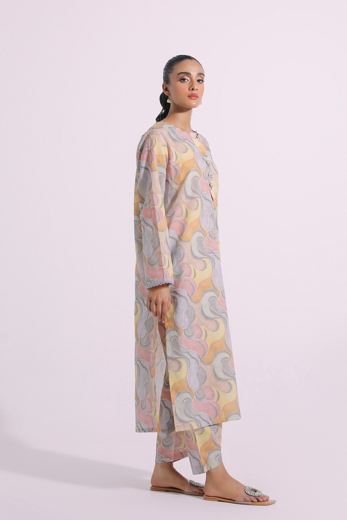 PRINTED SUIT (E2081/102/911)